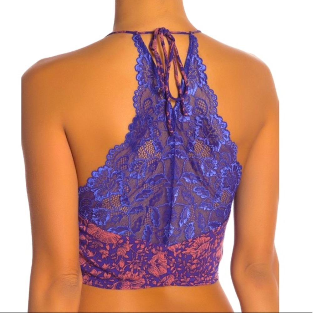 Free People Century Brami Bralette Halter Tank —S